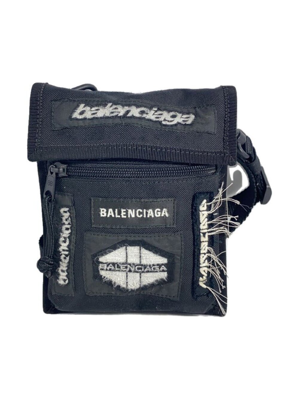 Balenciaga EXPLORER Shoulder Bag Black